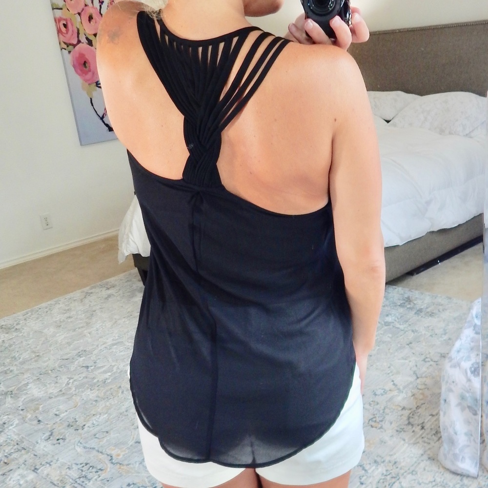 Racerback High-Low Top